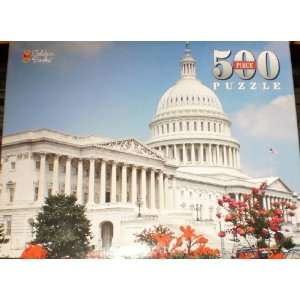  Golden Books 500 Piece Puzzle   United States Capitol 