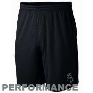  Nike Chicago White Sox Black Training Performance Shorts 