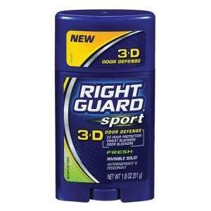  Right Guard Sport 3D Odor Defense Invisible Solid Fresh 1 