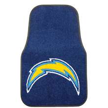 Fanmats San Diego Chargers Team 2 Piece Car Mats   