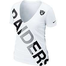 Nike Oakland Raiders Womens Off Kilter Tri blend T Shirt