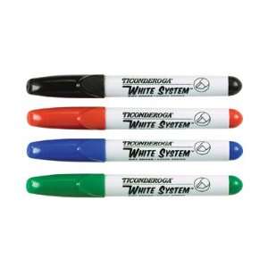  Ticonderoga Emphasis Chisel Tip Wet/Dry Erase Markers with 