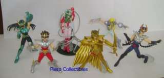 Saint Seiya Set 6 Gashapon Capsule Toys Bandai  