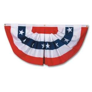  Made In USA   Polycotton Full Fan Flag Case Pack 4 