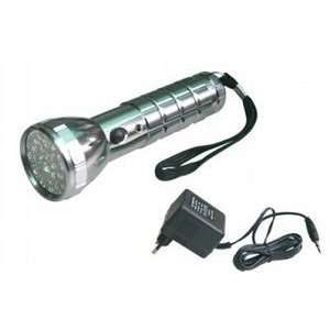 28 LED Rechargeable Flashlight w/ Charger