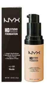 NYX HD Studio Photogenic Foundation color HDF03 Natural New In Box 