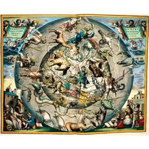    Antique Maps Star World Map 1500pc Jigsaw Puzzle Toys & Games
