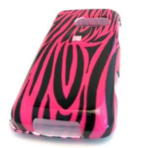  LG 511c Straight Talk Gloss HARD Pink Zebra Design LG511c 