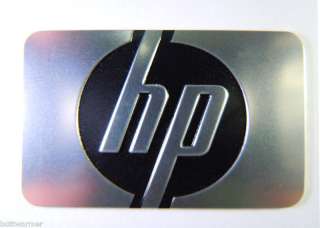 Original Large Metal HP Logo 23 x 38mm (Black) [99]  