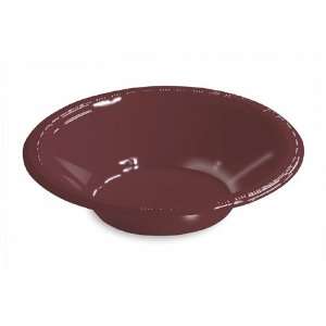  Chocolate Brown Plastic Bowls 