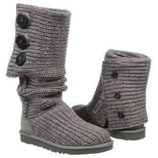 Womens UGG Classic Cardy Grey Shoes 