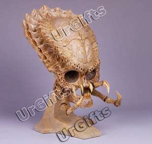 Replica AVP Alien vs Predator Skull Fossil 11 Resin Model  