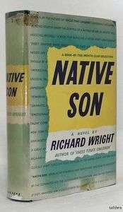 Native Son   Richard Wright   1st/1st   1940   First Edition   First 