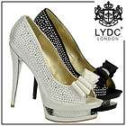 lydc london luxus strass high heels damen pumps 94038 weitere