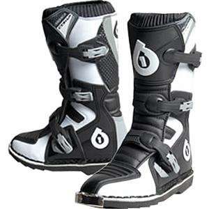  SixSixOne Youth Comp Boots   2/Black/White Automotive