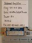 Miteq Bal. Amplifier 4.4 4.5GHz 28dBm AMF 4B 4445 28​P 1