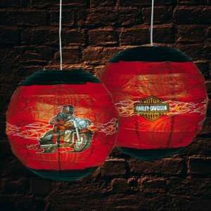  Harley   Young Riders Rice Paper Lamp