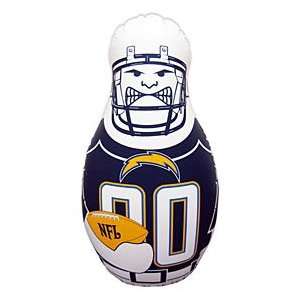  San Diego Chargers Tackle Buddy Durable Vinyl And Sand 