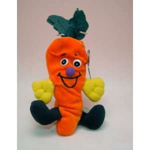    7 Vegetable Friend Seedies Plush Carrot Bean Bag Toys & Games