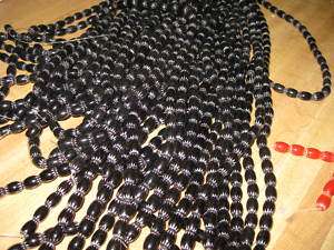 Chevron Trade Beads/Necklace/Crafts/6 layer  