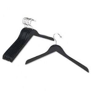  Generations® Flat Black Coat Hangers HANGER,FLAT COAT,8 