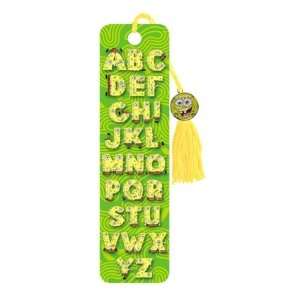   Sponge Bob Squarepants Bookmark Alphabet with Tassel 