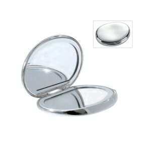  Natico Originals 60 1402 Compact Mirror, Oval, Silver 
