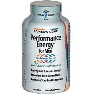  Rainbow Light Performance Energy Multivitamin for Men 180 