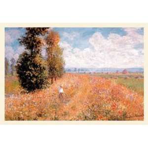  Paysage Pres de Giverny 28x42 Giclee on Canvas