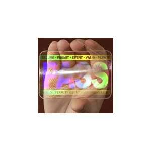   Hologram Overlay Stickers with Micro Secure Technology SHID 04 PASS