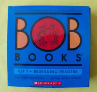   BOB BOOKS   BEGINNING PHONICS READERS KINDEGARTEN FIRST GRADE BOOKS