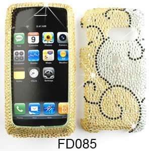  LG Rumor Touch Full Diamond Crystal, Vines on Yellow and 