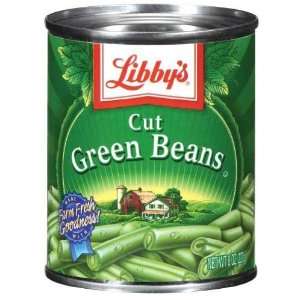 Libbys Cut Green Beans, 8 oz Cans, 12 ct  Grocery 