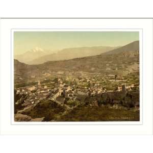  Sion general view Valais Switzerland, c. 1890s, (L 