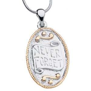 Inspirational Blessings Sterling Silver Never Forget 