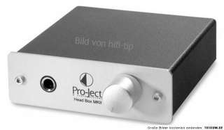 ProJect Head Box II Kopfhörerverstärker silber Neu  