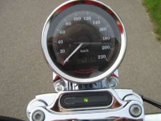 Harley Davidson XL Sportster 1200 Custom nur 4370 Km viel Chrom in 