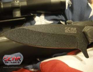 SCAR Blades Custom Handbuilt Knives USA Invader 360 Degree Rotating 