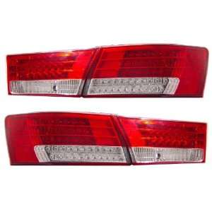  For HYUNDAI SONATA 06 09 LED TAIL LIGHT RED/CLEAR NEW 