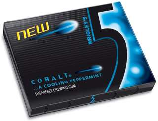 wrigley s 5 gum cobalt a cooling peppermint kaugummi ohne zucker 10 