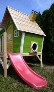 Dieses Kinder Spielhaus im eigenen Garten lässt eine Menge Freude 