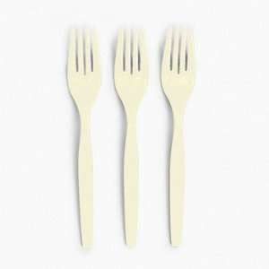    Ivory Party Forks   Tableware & Cutlery & Utensils