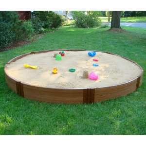  Frame It All Circular Sandbox with Liner   12 Inch Toys & Games