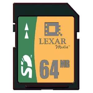  Lexar 64MB SD Card Electronics