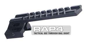 RAP4 Spyder MR1 Tactical See Through Rail Sight  