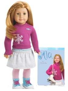 New American Girl Mia Doll 2008 Retired Limited No X  