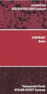 ALPINA Atelier Wandfarbe innen 2,5L Farbton Contrast Rubin Rot Magenta 