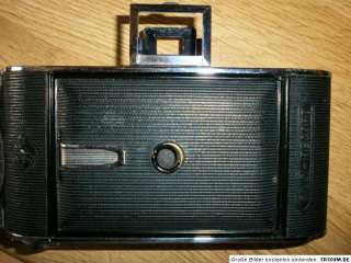 ANTIKE AGFA BILLY RECORD Rollfilmkamera 120, Format 6x9 cm + Tasche 