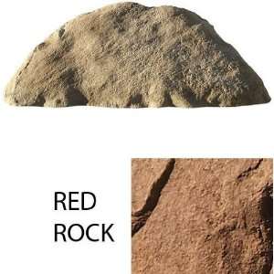 Cast Stone Fake Rock   LB10   Red Rock (Red Rock) (10H x 30W x 20D)