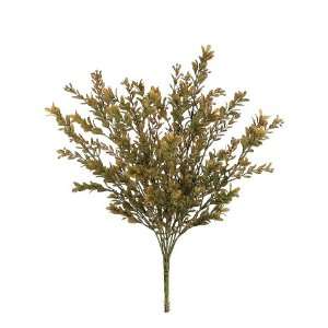  20 Plastic Boxwood Bush x9 Olive Green (Pack of 6)